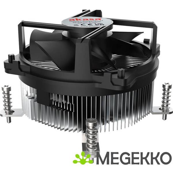 Grote foto akasa intel lga1700 processor hybride koeler 9 cm aluminium zwart 1 stuk s computers en software overige computers en software