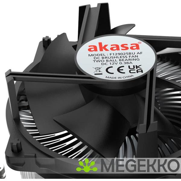 Grote foto akasa intel lga1700 processor hybride koeler 9 cm aluminium zwart 1 stuk s computers en software overige computers en software