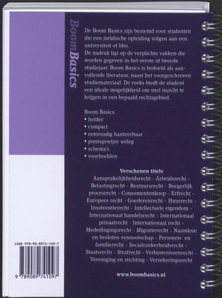 Grote foto boom basics belastingrecht boom basics boeken wetenschap