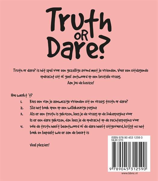 Grote foto truth or dare boeken stripboeken