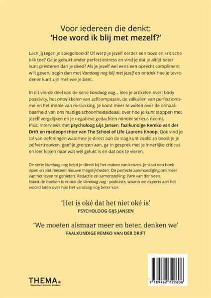 Grote foto vandaag nog blij met jezelf vandaag nog... boeken psychologie