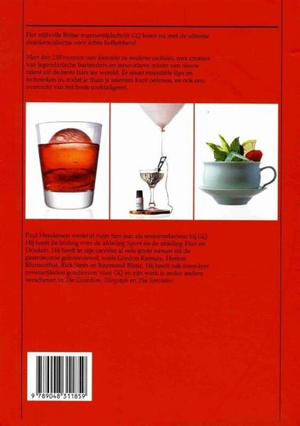 Grote foto het gq cocktailboek boeken kookboeken