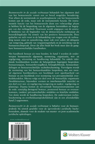 Grote foto bestuursrecht in de sociale rechtsstaat band 1 boeken wetenschap
