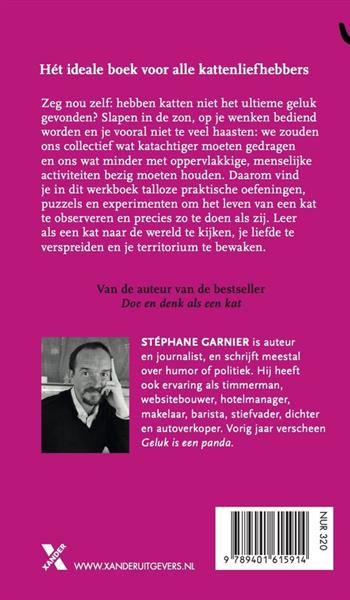 Grote foto geluk is een kat word een kat in 30 dagen boeken psychologie