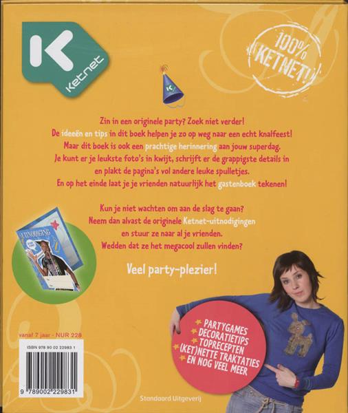 Grote foto ketnet partyboek ketnet boeken overige boeken