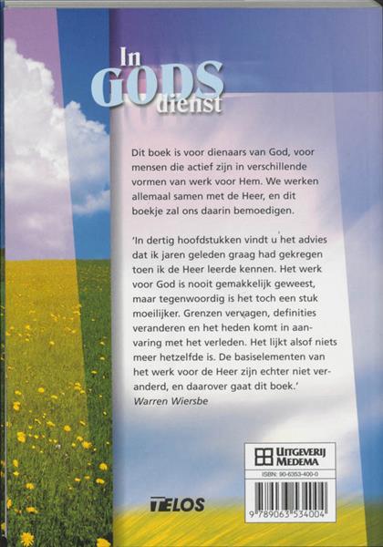 Grote foto in gods dienst boeken overige boeken