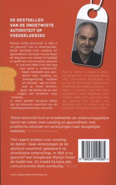 Grote foto wat is nu gezond boeken wetenschap