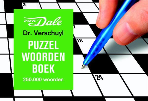 Grote foto van dale dr. verschuyl puzzelwoorden 250.000 dwarsligger 45 boeken hobby en vrije tijd
