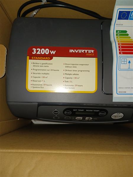 Grote foto nieuwe laser petroleum kachel inverter 3200w huis en inrichting kachels en openhaarden