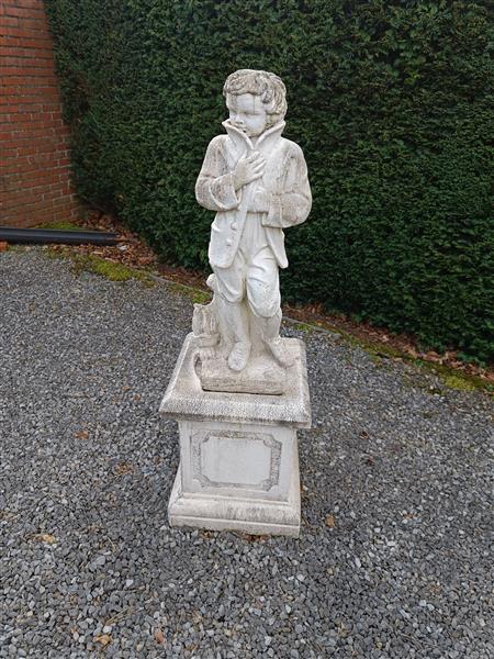 Grote foto heel mooi beeld in prima staat tuin en terras tuinbeelden en tuinkabouters