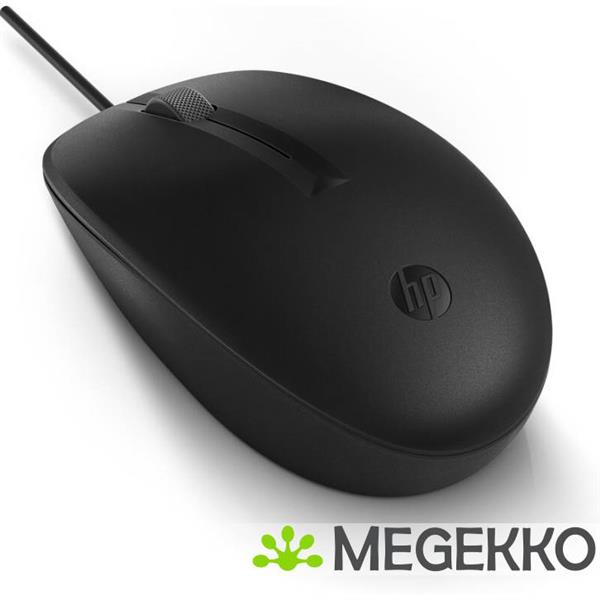 Grote foto hp 128 laser wired mouse computers en software overige computers en software