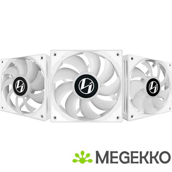 Grote foto lian li st120 rgb pwm fans 3 pack white computers en software overige computers en software