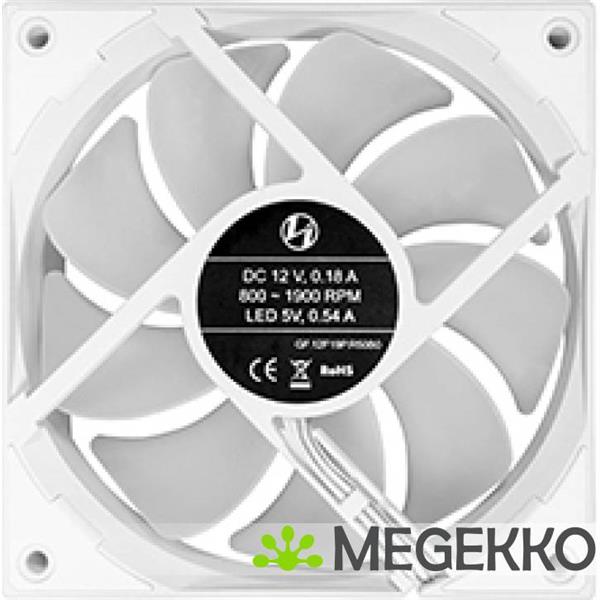 Grote foto lian li st120 rgb pwm fans 3 pack white computers en software overige computers en software