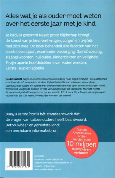 Grote foto baby eerste jaar boeken overige boeken