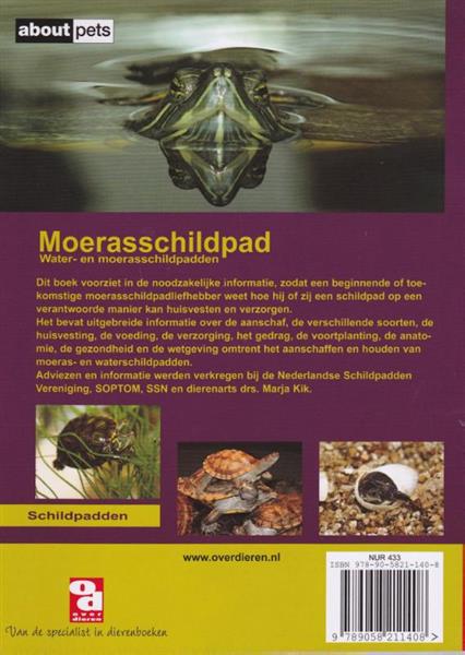 Grote foto de moerasschildpad over dieren 188 boeken hobby en vrije tijd