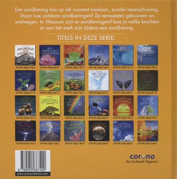 Grote foto hoe ontstaat een aardbeving vertel eens boeken overige boeken