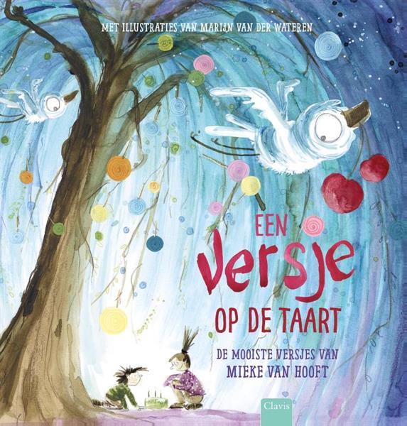 Grote foto een versje op de taart boeken jeugd 13 jaar en ouder