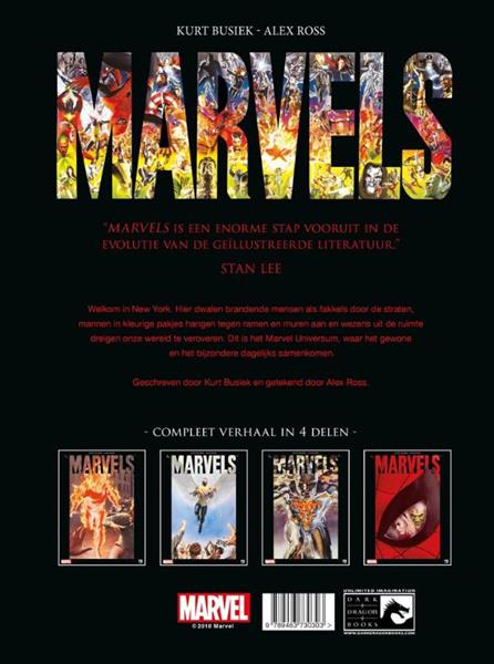 Grote foto marvels boeken stripboeken