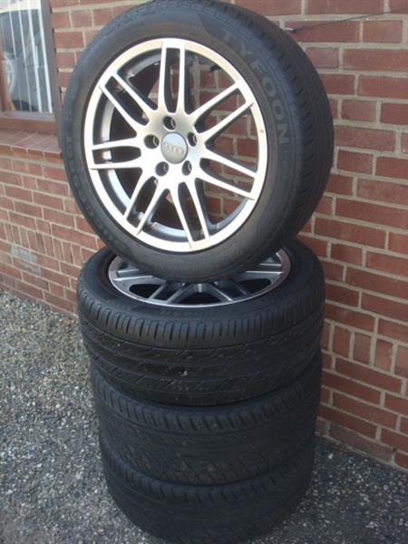 Grote foto 17 inch audi rs 4 velgen en banden steek 5x112 auto onderdelen banden en velgen