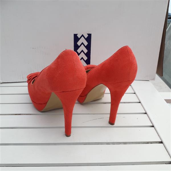 Grote foto schoenen oranje 40 kleding dames schoenen