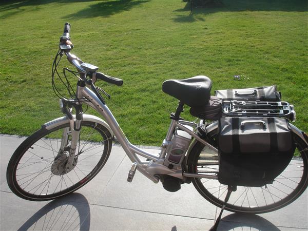 Grote foto elektrische damesfiets fietsen en brommers damesfietsen