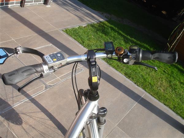 Grote foto elektrische damesfiets fietsen en brommers damesfietsen