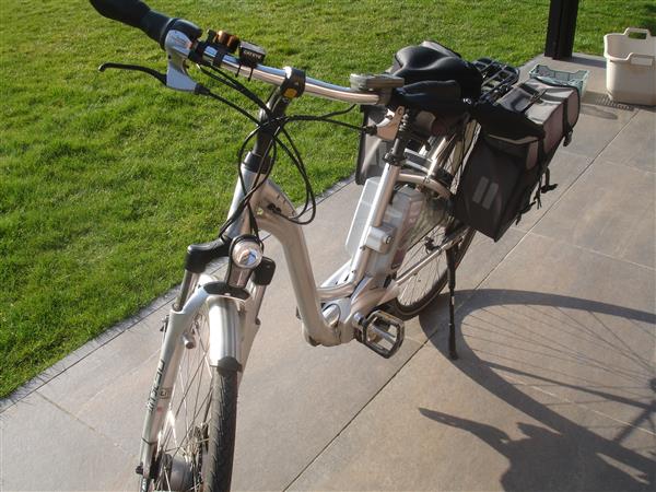 Grote foto elektrische damesfiets fietsen en brommers damesfietsen
