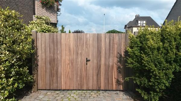 Grote foto poort park vertikaal 180 x 300 tuin en terras hekken en schuttingen
