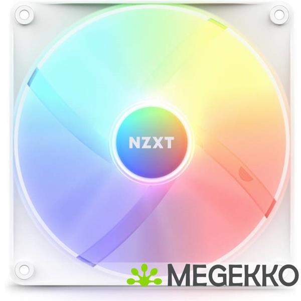 Grote foto nzxt f140 core 140mm rgb fan twin white computers en software overige computers en software