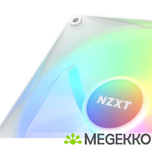 Grote foto nzxt f140 core 140mm rgb fan twin white computers en software overige computers en software