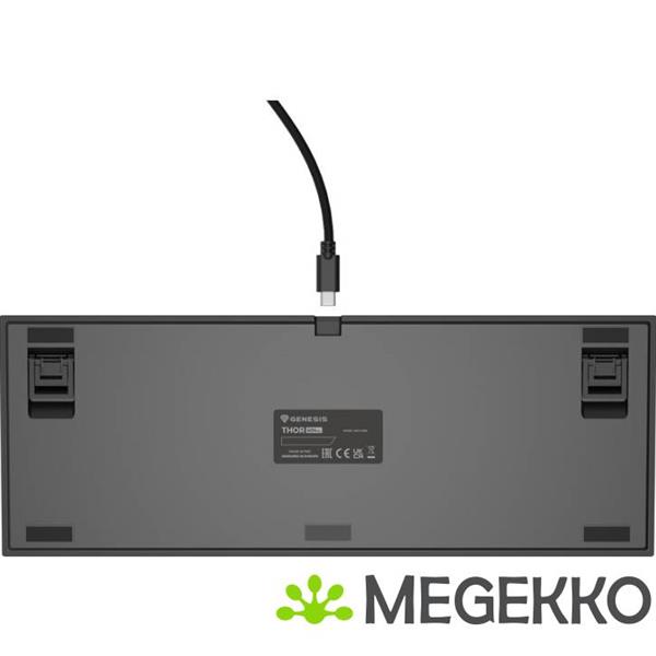 Grote foto genesis nkg 2069 thor 404 tkl usb gaming toetsenbord in zwart computers en software toetsenborden