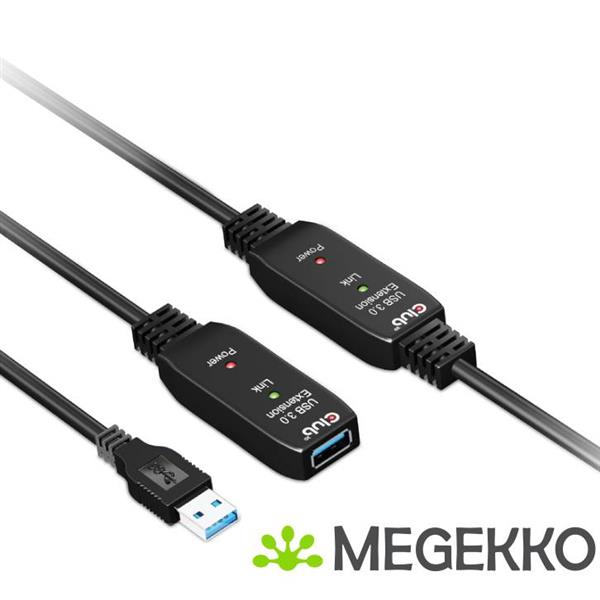 Grote foto club3d cac 1405 usb kabel 10 m usb 3.2 gen 2 3.1 gen 2 usb a zwart computers en software overige computers en software