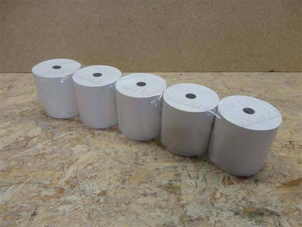 Grote foto thermische kassarol 80x80x12 thermo wit 25 stuks computers en software printers