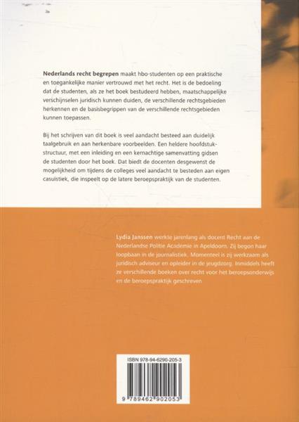 Grote foto nederlands recht begrepen recht begrepen boeken wetenschap