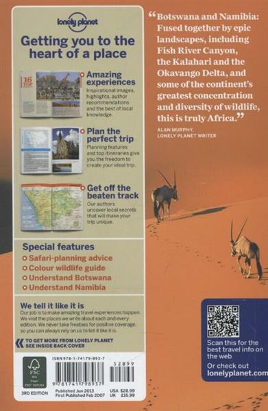 Grote foto lonely planet botswana and namibia dr3 boeken overige boeken