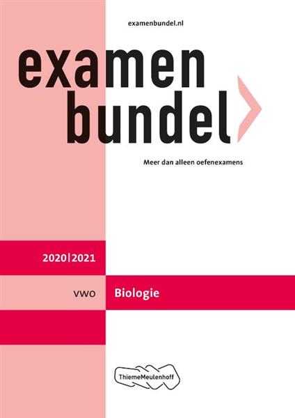 Grote foto examenbundel vwo biologie 2020 2021 boeken overige boeken