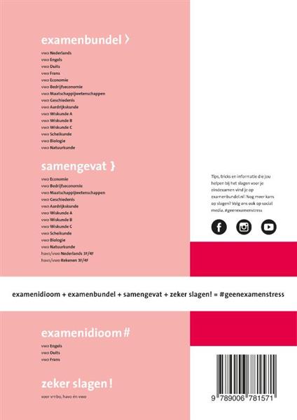 Grote foto examenbundel vwo biologie 2020 2021 boeken overige boeken