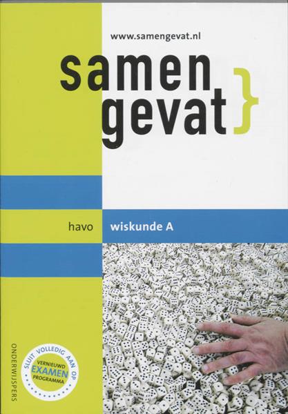Grote foto samengevat wiskunde a havo boeken overige boeken