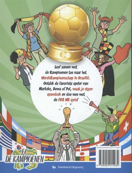 Grote foto de wereldkampioenen f.c. de kampioenen boeken stripboeken