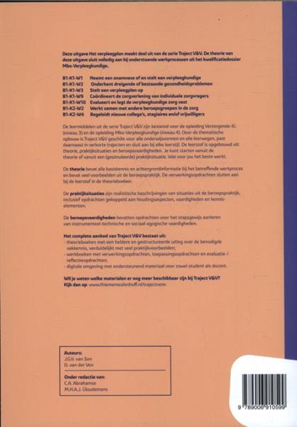 Grote foto het verpleegplan niveau 4 werkboek traject v v boeken overige boeken