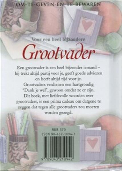 Grote foto voor een heel bijzondere grootvader boeken stripboeken