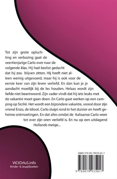 Grote foto carlo met zijn grote kop boeken jeugd 13 jaar en ouder