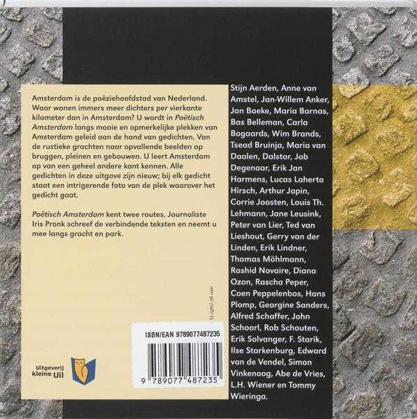 Grote foto poetisch amsterdam wandeling 1 boeken overige boeken