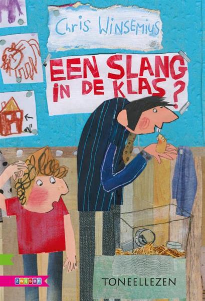 Grote foto een slang in de klas toneellezen boeken jeugd 13 jaar en ouder