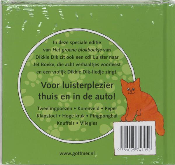 Grote foto het groene blokboekje dikkie dik boeken jeugd 13 jaar en ouder