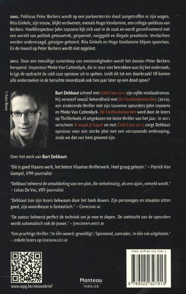 Grote foto cold case 0212 leyssens en van cattendyck 5 boeken thrillers