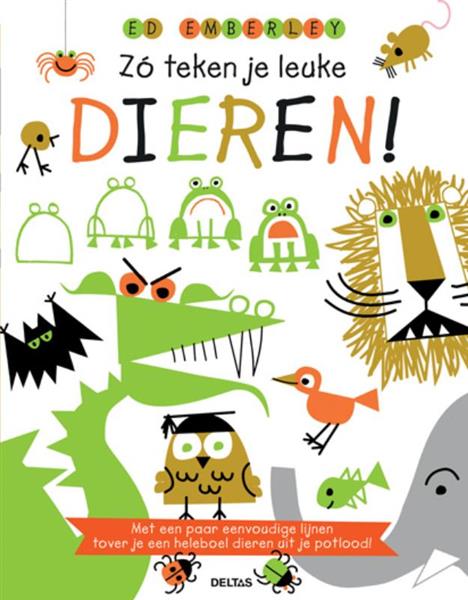 Grote foto zo teken je leuke dieren boeken overige boeken