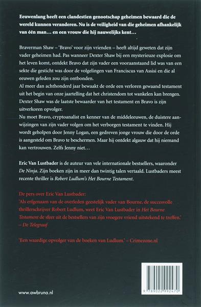 Grote foto het testament boeken thrillers