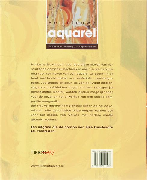 Grote foto het nieuwe aquarel boeken hobby en vrije tijd