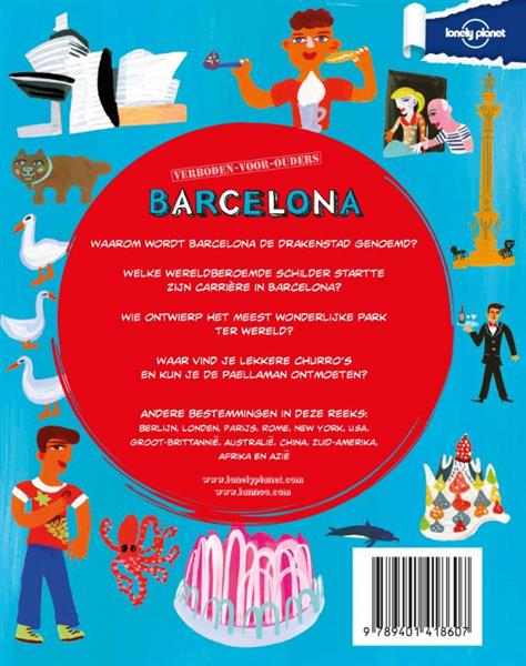 Grote foto barcelona lonely planet verboden voor ouders boeken overige boeken